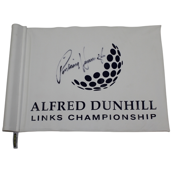 Champion Padraig Harrington Signed 2006 Alfred Dunhill Links at St. Andrews Course Flown Flag JSA ALOA