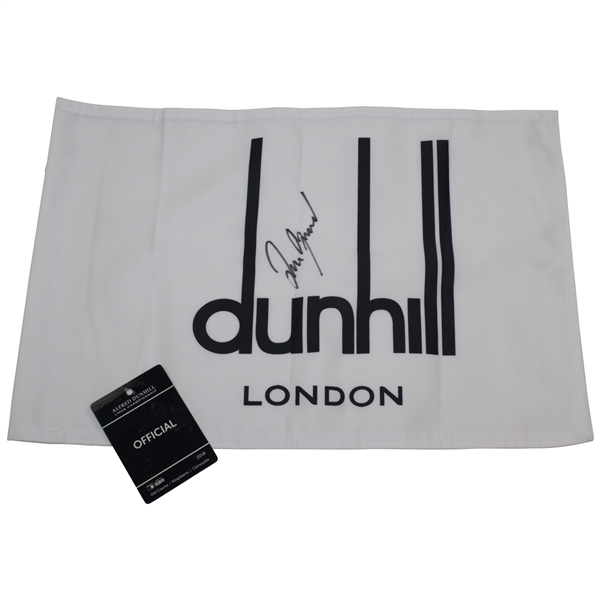 Champion Lucas Bjerregaard Signed 2018 Alfred Dunhill Links at St. Andrews Course Flown Flag JSA ALOA