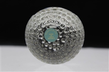 Augusta National Golf Club Tiffany & Co. ANGC Engraved Paperweight - Unused with Box