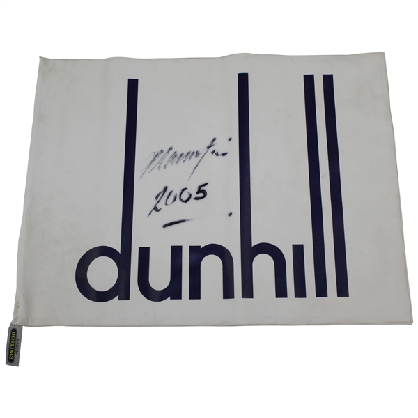 Champion Colin Montgomerie Signed 2005 Alfred Dunhill Links at St. Andrews Course Flown Flag JSA ALOA