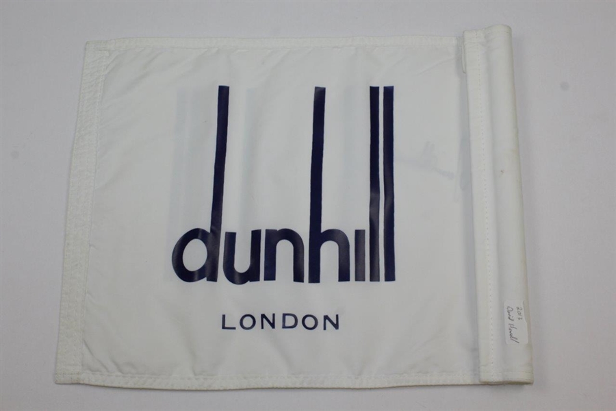 Champion David Howell Signed 2013 Alfred Dunhill Links at St. Andrews Course Flown Flag JSA ALOA