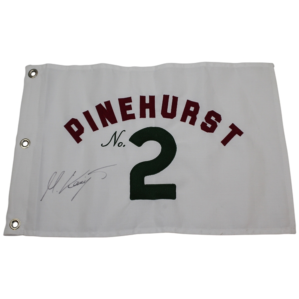 Martin Kaymer 2014 US Open Winner Signed Pinehurst No. 2 Embroidered Flag JSA ALOA