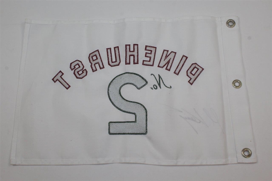 Martin Kaymer 2014 US Open Winner Signed Pinehurst No. 2 Embroidered Flag JSA ALOA
