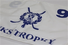 St. Andrews Links Trophy at St. Andrews 9th Hole Course Flown Flag