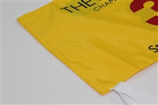 2005 The OPEN Championship at St. Andrews 3rd Hole Course Flown Flag - Tiger Win