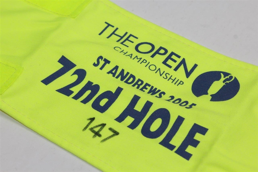 2005 OPEN Championship at St. Andrews 72nd Hole Arm Band #147