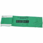Jack Nicklaus Signed 1992 OPEN Championship at Muirfield Green Staff Hole Arm Band #10 JSA ALOA