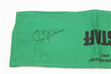 Jack Nicklaus Signed 1992 OPEN Championship at Muirfield Green Staff Hole Arm Band #10 JSA ALOA