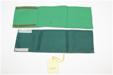 1989 & 1994 OPEN Championship Green Staff Arm Bands Plus 1989 Staff Ticket