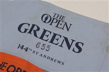 2005 & 2015 OPEN at St. Andrews Greens Arm Bands with 2010 72nd Hole Arm Band
