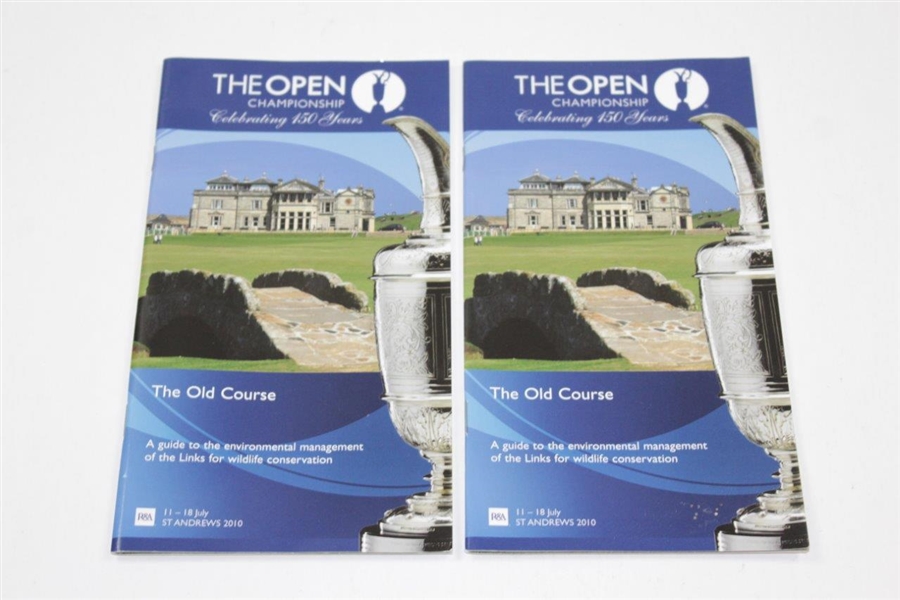 Grouping of OPEN Championship at St. Andrews - Course Guide, Player Edition, Bag, etc