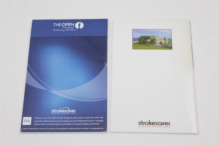 Grouping of OPEN Championship at St. Andrews - Course Guide, Player Edition, Bag, etc