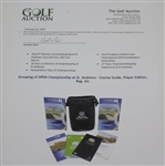 Grouping of OPEN Championship at St. Andrews - Course Guide, Player Edition, Bag, etc