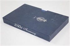 The Royal & Ancient 250th Anniversary Five Course Booklets Set In Original Case