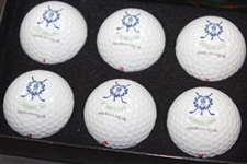 St. Andrews Links Golf Ball Collection - Six Logo Golf Balls - One for Each Course
