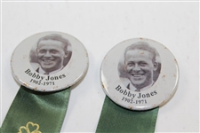 Bobby Jones 2002 Centenary Commemorative Dinner Items - Ribbons, VHS, Menu, Divot Tool, & more