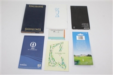 Large Group of Miscellaneous OPEN Championship & St. Andrews Items - Goosen JSA ALOA