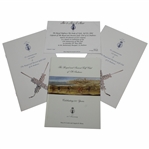The Royal & Ancient 250 Years Anniversary Celebration Programs, Invitation, & Booklet