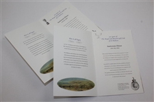 The Royal & Ancient 250 Years Anniversary Celebration Programs, Invitation, & Booklet