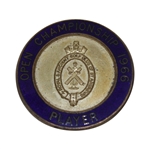 1966 OPEN Championship at Muirfield Contestant Badge - Nicklaus 1st Open Win