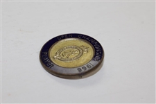 1966 OPEN Championship at Muirfield Contestant Badge - Nicklaus 1st Open Win