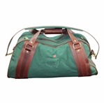 Masters Tournament Belding Large Leather & Canvas Duffel Bag