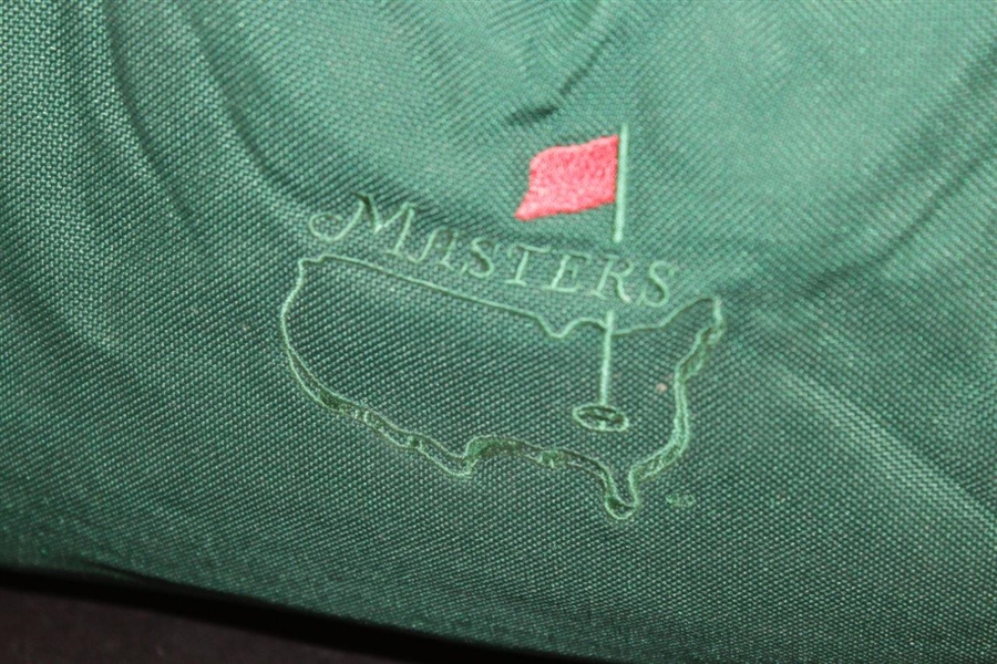 Masters Tournament Belding Large Leather & Canvas Duffel Bag