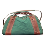 Masters Tournament Belding Large Leather & Canvas Duffel Bag