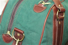 Masters Tournament Belding Large Leather & Canvas Duffel Bag