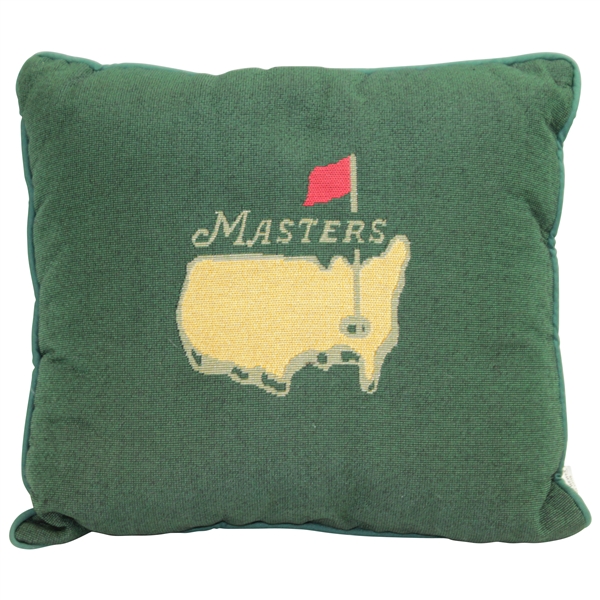 Classic Masters Green Scene Weaver Accent Pillow