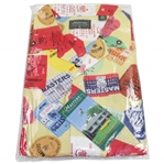 Masters Tournament Masters Collection Short Sleeve Unopened Badge Collage Golf Shirt - XL