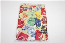 Masters Tournament 'Masters Collection' Short Sleeve Unopened Badge Collage Golf Shirt - XL