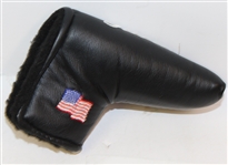 Scotty Cameron Black Leather Titleist Script Headcover