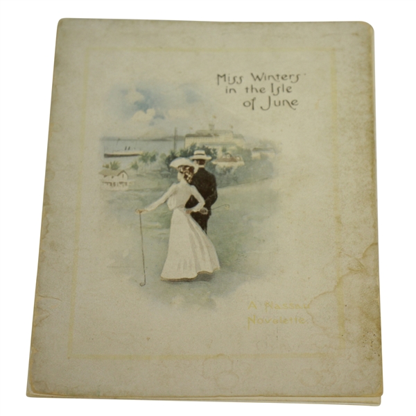 1902 Miss Winters in the Isle of June Booklet Published by Florida East Coast Hotel Co.