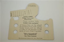 Vintage Lucky Strike Eddie Buzzell Cigarette Holder Advertisement