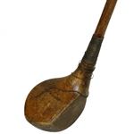 Vintage Auchterlonie Mashie Golf Club - New Grip - No Shaft Stamp