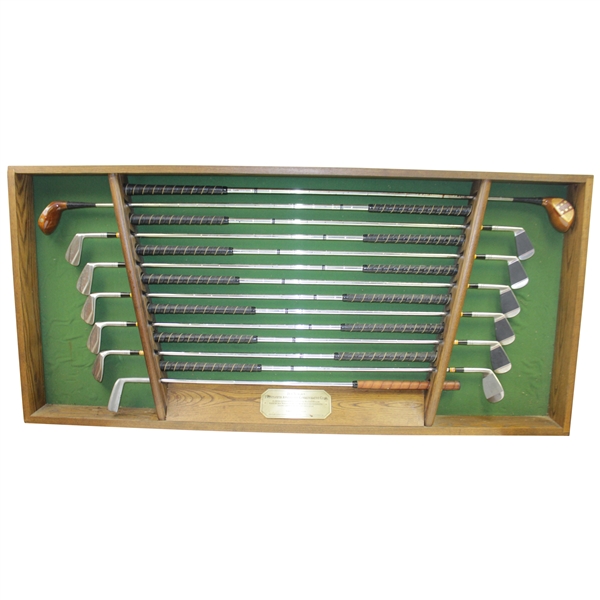 Jack Nicklaus 1986 MacGregor 25th Anniversary Golf Club Set in Original Display #258/2500