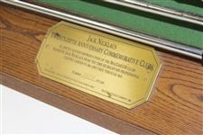 Jack Nicklaus 1986 MacGregor 25th Anniversary Golf Club Set in Original Display #258/2500