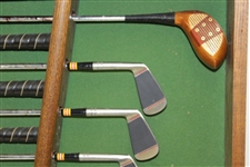 Jack Nicklaus 1986 MacGregor 25th Anniversary Golf Club Set in Original Display #258/2500