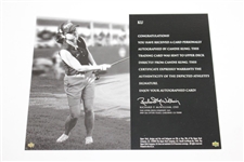 Five Upper Deck SP Authentic Signed 'Signature Shots' 8x10 Photo Cards JSA ALOA