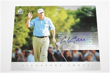 Five Upper Deck SP Authentic Signed 'Signature Shots' 8x10 Photo Cards JSA ALOA