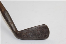 Vintage Jack Forrester Earlsferry Smooth Face Iron - Shaft Stamp - Missing Grip