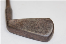 Vintage Jack Forrester Earlsferry Smooth Face Iron - Shaft Stamp - Missing Grip