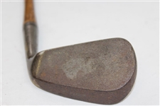 Classic Waffle Face Unmarked Mashie - No Shaft Stamp