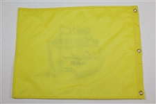 Sam Snead Signed 2001 Masters Embroidered Flag with Years Won Notation JSA ALOA