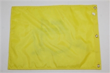 Arnold Palmer Signed 2001 Masters Embroidered Flag  JSA ALOA