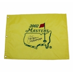 Jack Nicklaus Signed 2002 Masters Embroidered Flag with Years Won Notation JSA ALOA