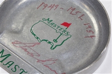 Sam Snead Signed Masters Pewter Putting Cup with Years Won Notation JSA ALOA