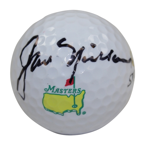 Jack Nicklaus Signed Masters Logo Golf Ball JSA ALOA