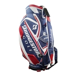 Davis Love III Signed 2012 Ryder Cup Captain Full Size Bridgestone Golf Bag JSA ALOA